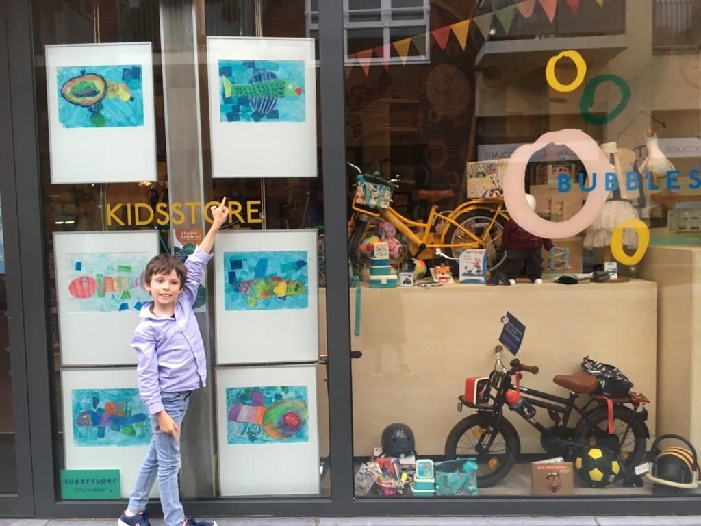 Tentoonstelling bij Bubbles